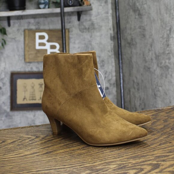 Universal Thread Womens Frances Ankle Boots 88744363 Brown 6.5M - Picture 1 of 7